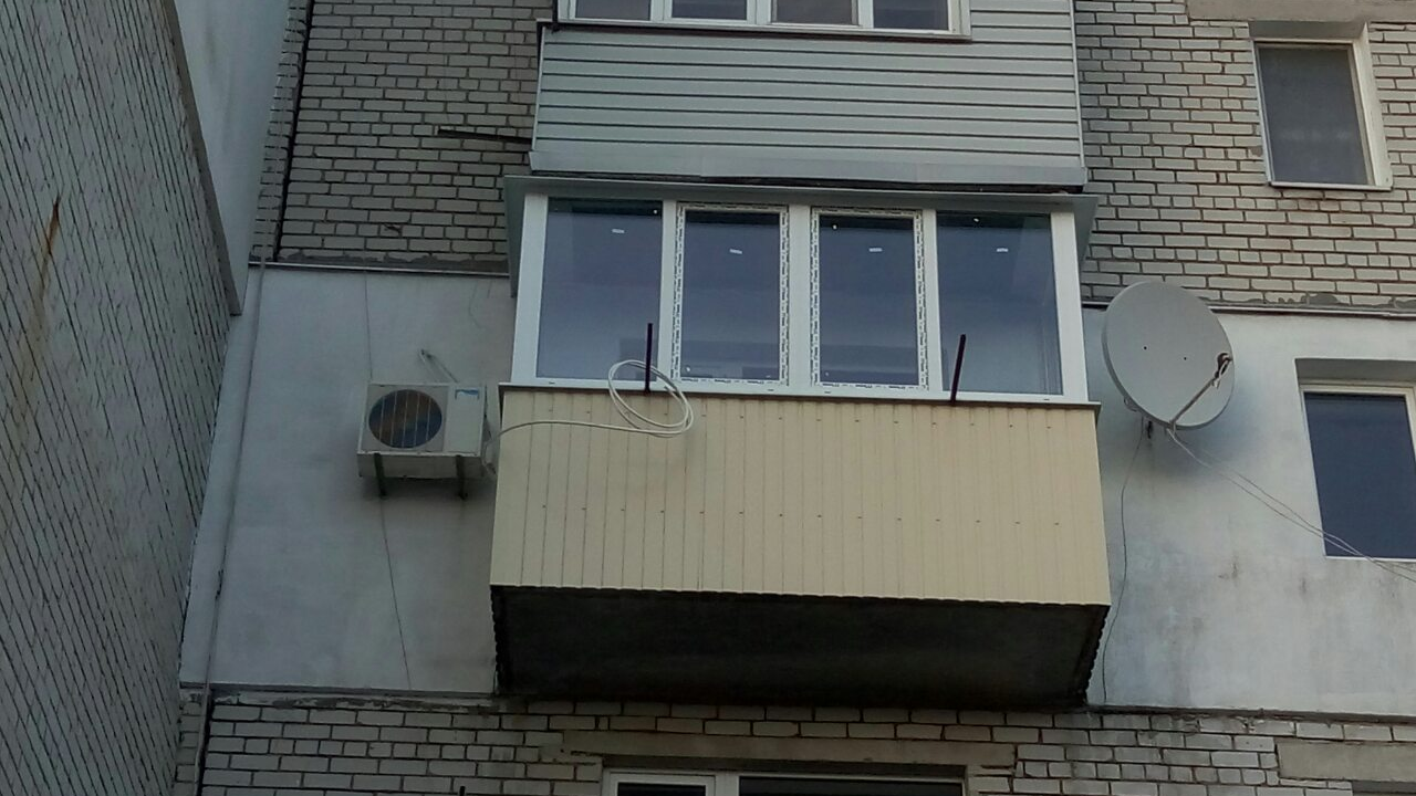 ОСТЕКЛЕНИЕ БАЛКОНА В ПОС. ОПЫТНЫЙ.